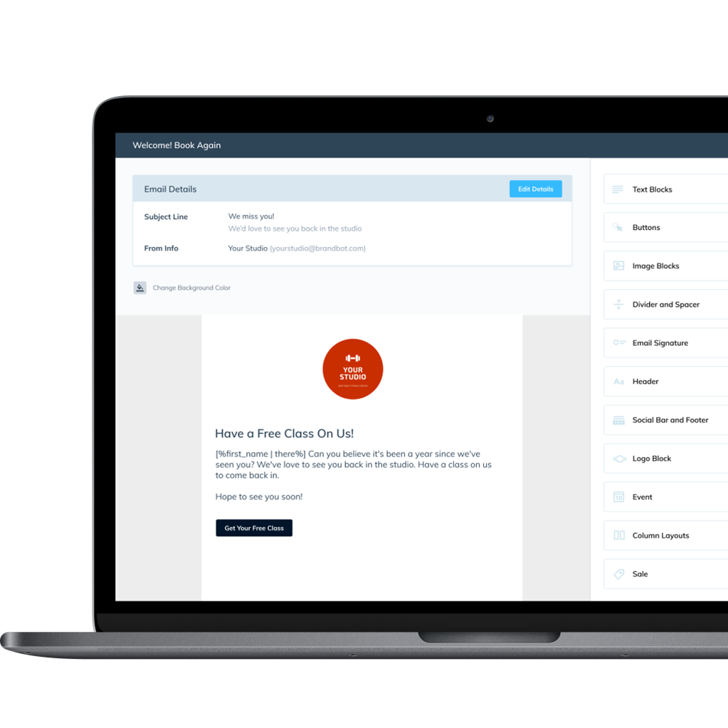 Image of Crossfit software displaying a clients member profile on as seen by a user on a computer screen and on an app screen